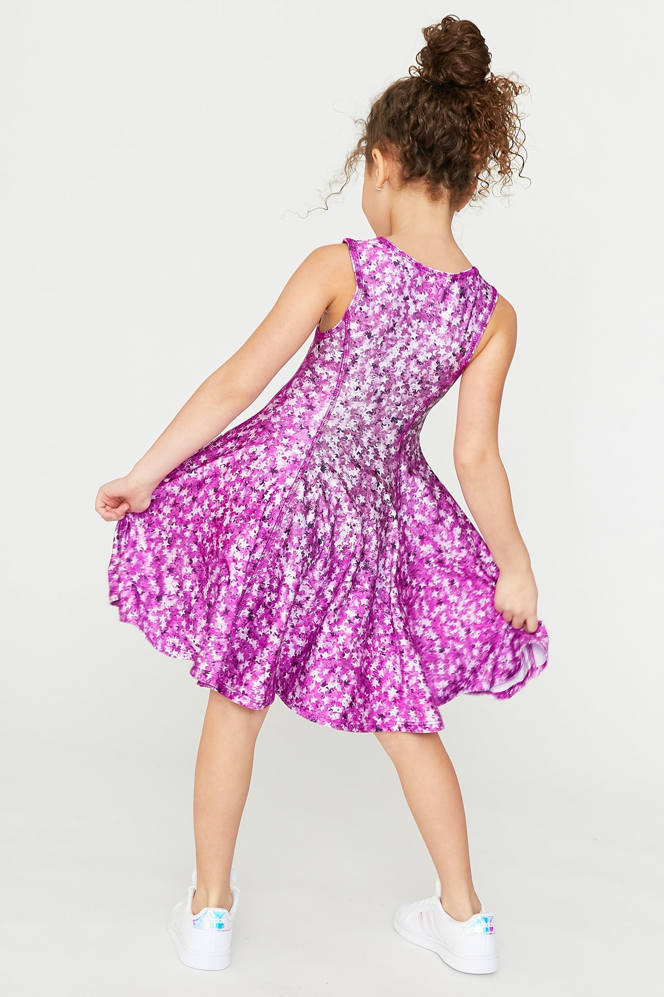 Pink dress outlet with stars