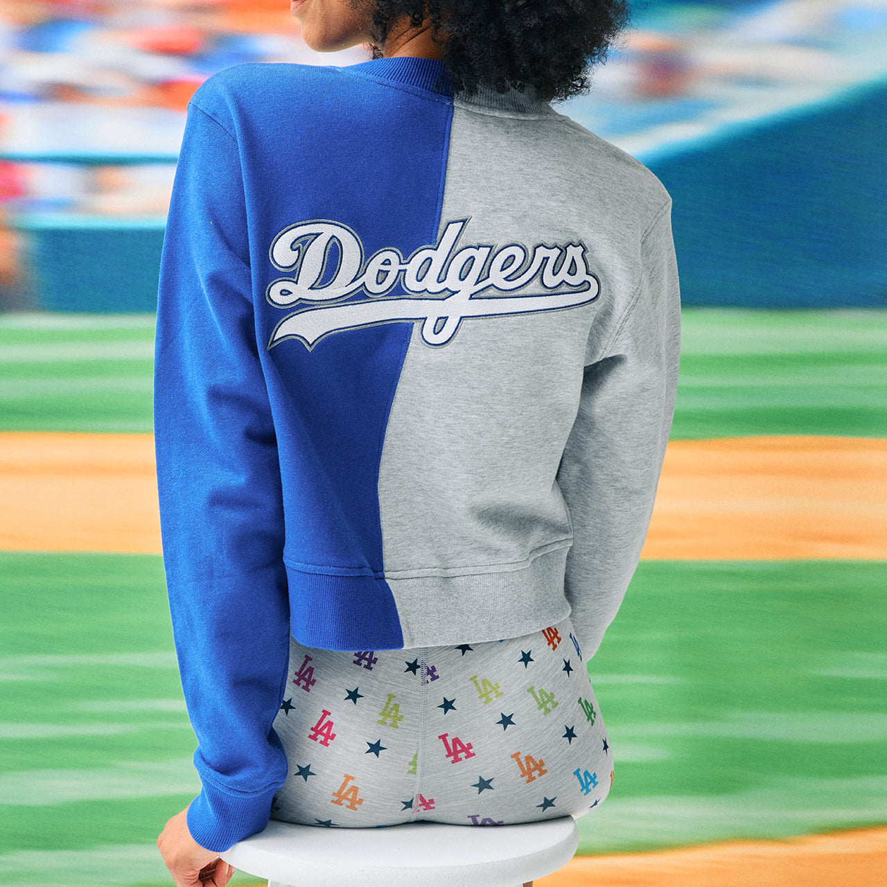 Los Angeles Dodgers Terez Women's Button-Up Shirt
