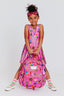 Girls Skater Dress in Candy Spill