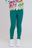 Girls TLC Leggings in Emerald