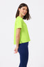 Workit Crop Tee in Mint Chip