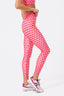 Hi-Shine Leggings in Strawberry Twist Geo