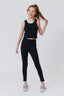 Girls TLC Legging in Jet Black