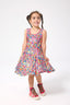 Yankees Girls Skater Dress in Rainbow Sprinkles