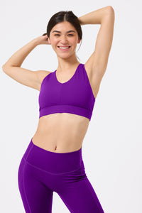 Action Sports Bra in Acai