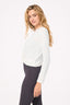 WorkIt Twist Front Long Sleeve in Sugar Swizzle