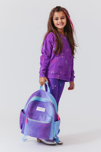 Backpack in Unicorn Glitter