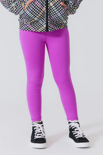 Kids TLC Leggings in Dana's Bakery Purple