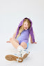 Girls Leotard in Unicorn Glitter