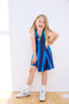 Knicks Girls Blue Ombre Skater Dress