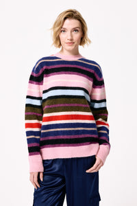 Fuzzy Crew in Bright Stripe