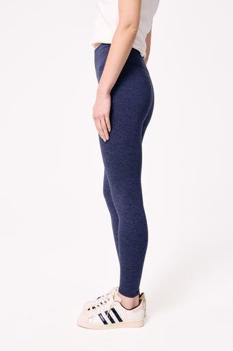 TLC Leggings in Heathered Navy