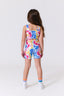 Girls Leotard in Starburst Tie Dye