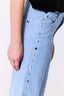 Girls Twill Stud Pant in Cloud Blue