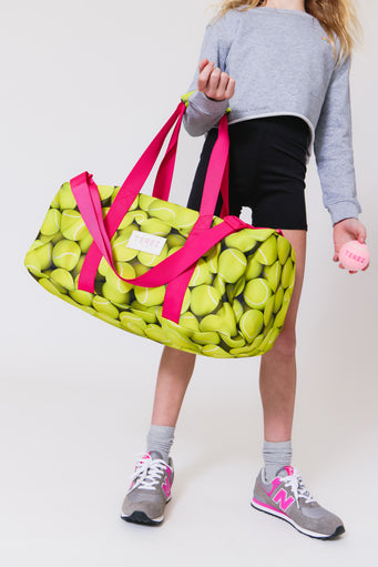 Duffle Bag in Tennis Balls