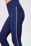 TLC Piping Stripe Legging in Lagoon