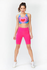 TLC Bike Shorts in Terez Pink