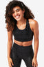 UpLift Sports Bra in Obsidian Snakeskin