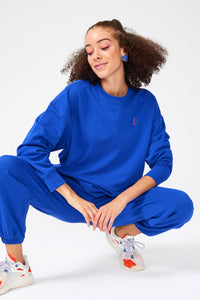 Terez x NY Forever Crew in Electric Blue