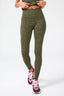 TLC Leggings in Uniform Green