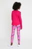 Girls Leggings in Pink Candy Spill