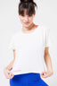 WorkIt Crop Tee in Sugar Swizzle (Old)