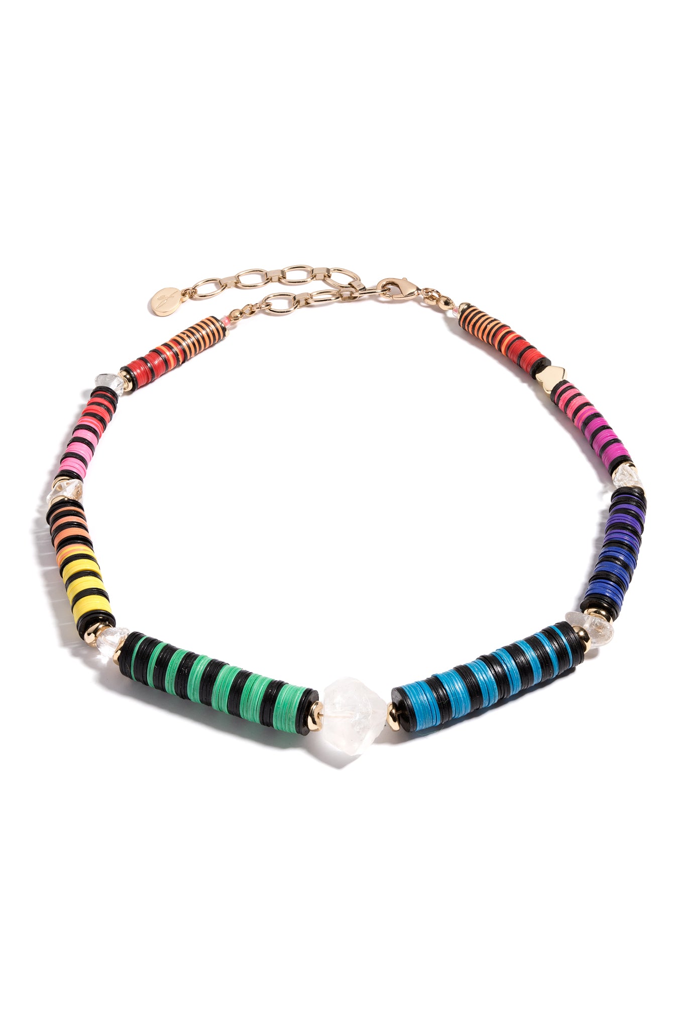 Terez X Elsie Frieda 14 Collar Rainbow Necklace – Terez.com