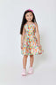 Girls Skater Dress in Neon Candy