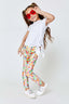 Girls Leggings in Neon Candy