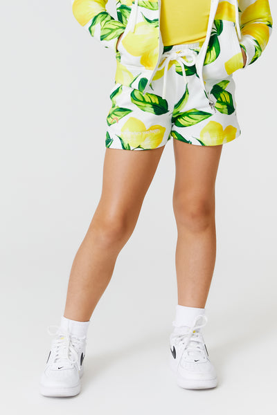 Girls Skater Skirt in Mini Pastel Floral –