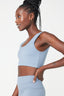 TLC Sports Bra in Dove Gray