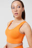 TLC Sports Bra in Tangerine