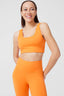 TLC Sports Bra in Tangerine