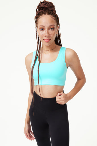 TLC Sports Bra in Tranquility Blue